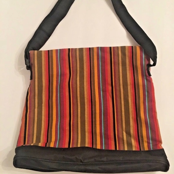 Parenting Bag Colorful Canvass inside is made of “wipeable easy clean” material - Picture 11 of 12